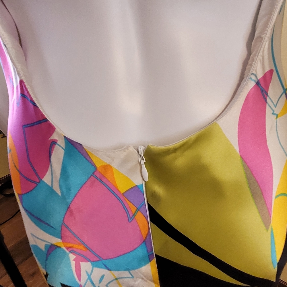 Cache Multicolor Abstract Maxi Dress - Picture 13 of 13